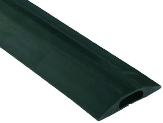 RS PRO 3m Black Cable Cover in Rubber, 11mm Inside dia.