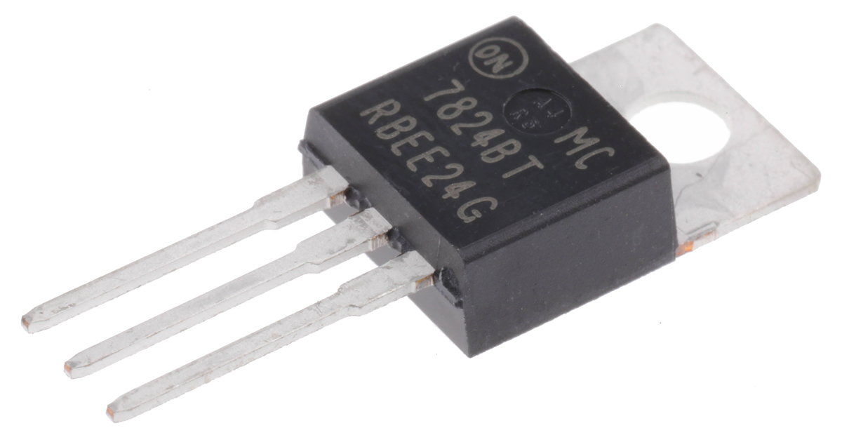 onsemi MC7824BTG, Voltage Regulator 15 W 40V TO-220 3-Pin
