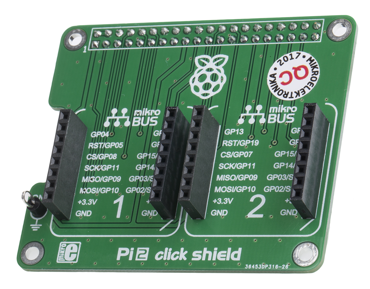 MikroElektronika Pi 2 click Shield for Raspberry Pi