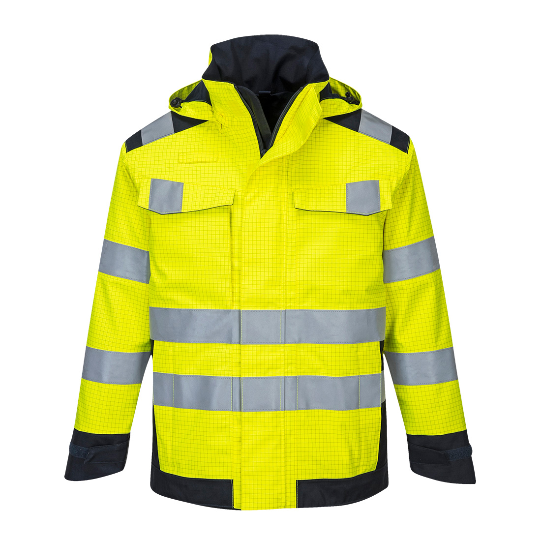 Portwest Hi Vis Jacket, L