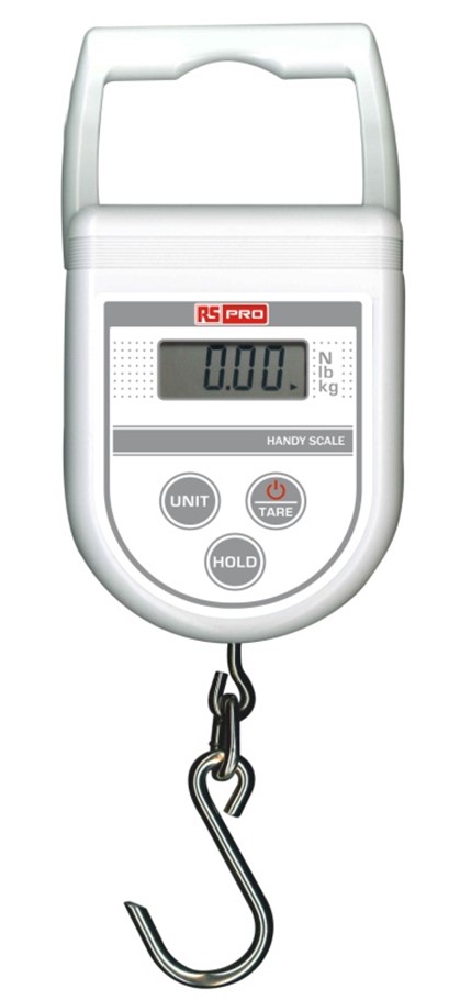 RS PRO Hanging Weighing Scale, 50kg Weight Capacity