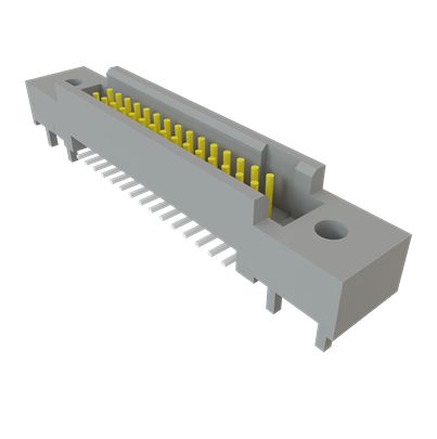 Samtec TFM Series Vertical Through Hole, Surface PCB Header, 30 Contact(s), 1.27 mm Pitch, 2 Row, Shrouded