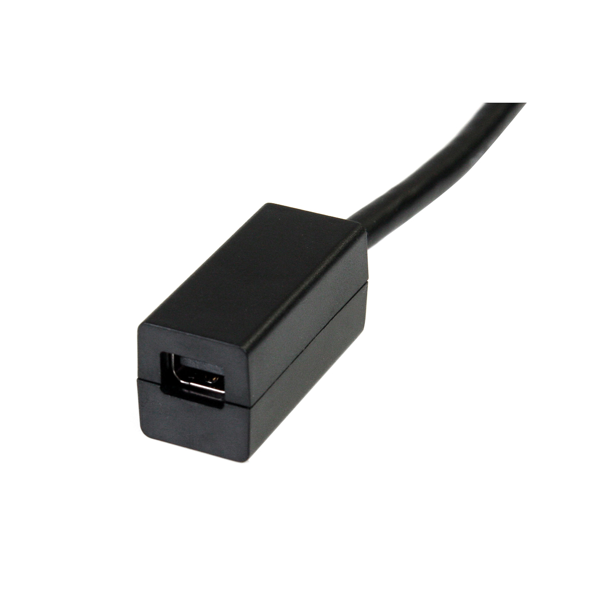 StarTech.com Male DisplayPort to Female Mini DisplayPort, PVC  Cable, 4K @ 60 Hz, 150mm