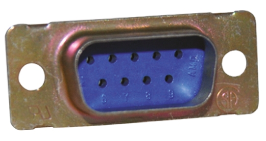 TE Connectivity Amplimite 109 9 Way Cable Mount D-sub Connector Plug