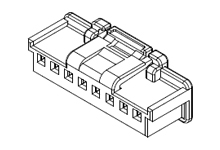Molex PCB Socket, 3-Contact, 1-Row, 2mm Pitch