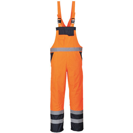 Portwest Orange Hi Vis Overalls, L