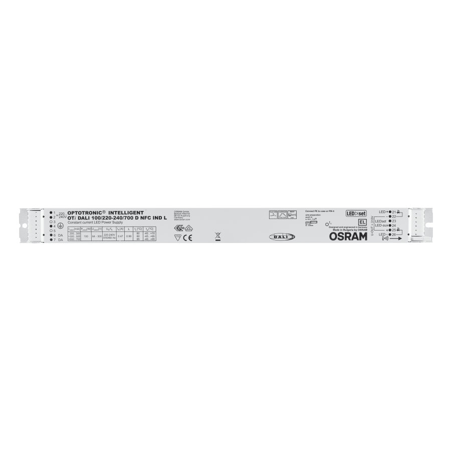Osram LED Driver, 300V Output, 100W Output, 700mA Output, Constant Current Dimmable