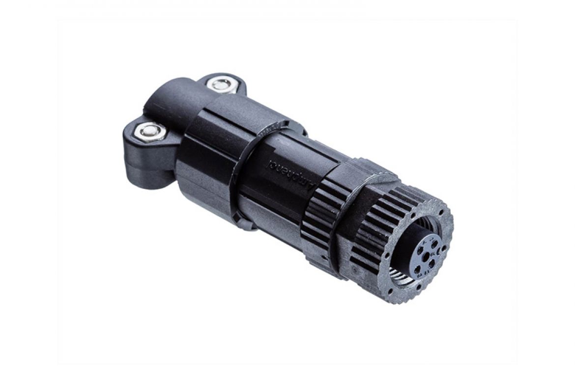 Amphenol Industrial Industrial Circular Connector, 5 Contacts, Threaded, Micro Connector, Socket, Female, IP67, NMEA