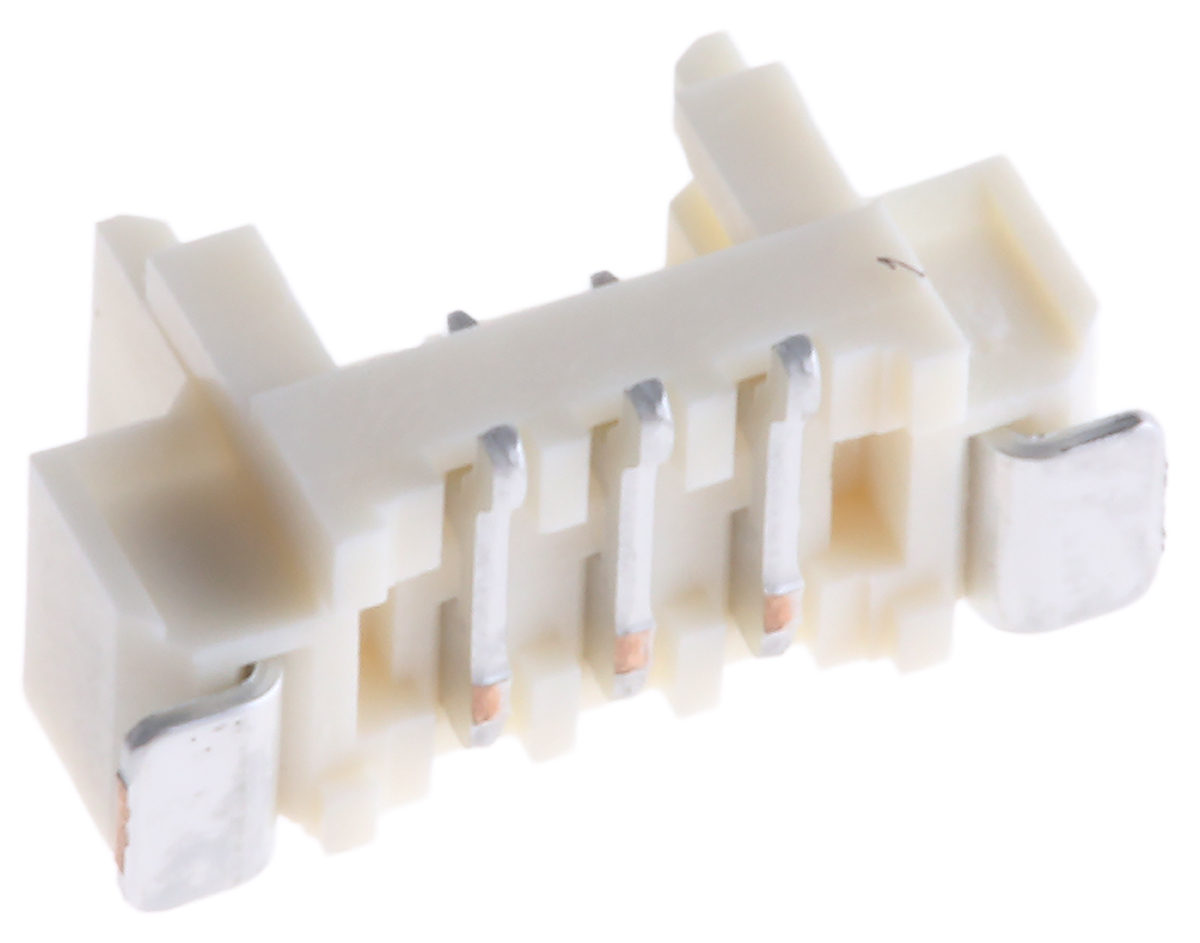 Molex PicoBlade Series Straight Surface PCB Header, 3 Contact(s), 1.25 mm Pitch, 1 Row, Shrouded