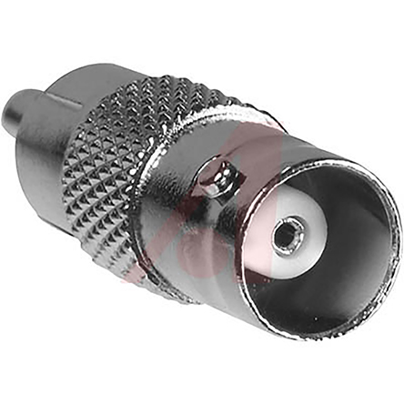 Cinch Straight 50Ω RF Adapter BNC Socket to RCA Plug 4GHz