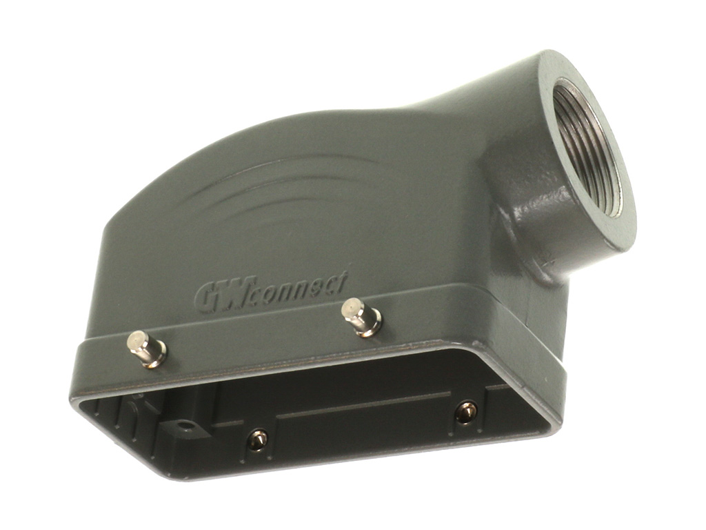 Molex 93601 Heavy Duty Power Connector Hood, Pg21 Thread, Side Entry