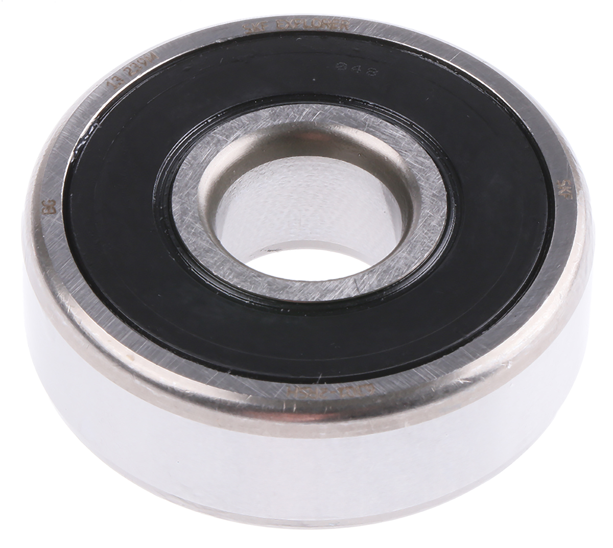 SKF 6301-2RSH 1 Row Ball Bearing - 12 mm ID, 37 mm OD