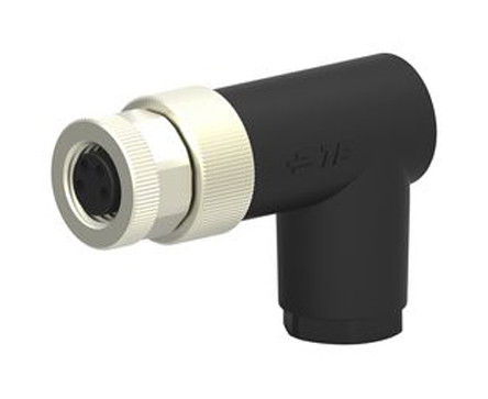 TE Connectivity Circular Connector, 4 Contacts, Cable, M8 Connector, Socket, Female, IP67, M8 Series