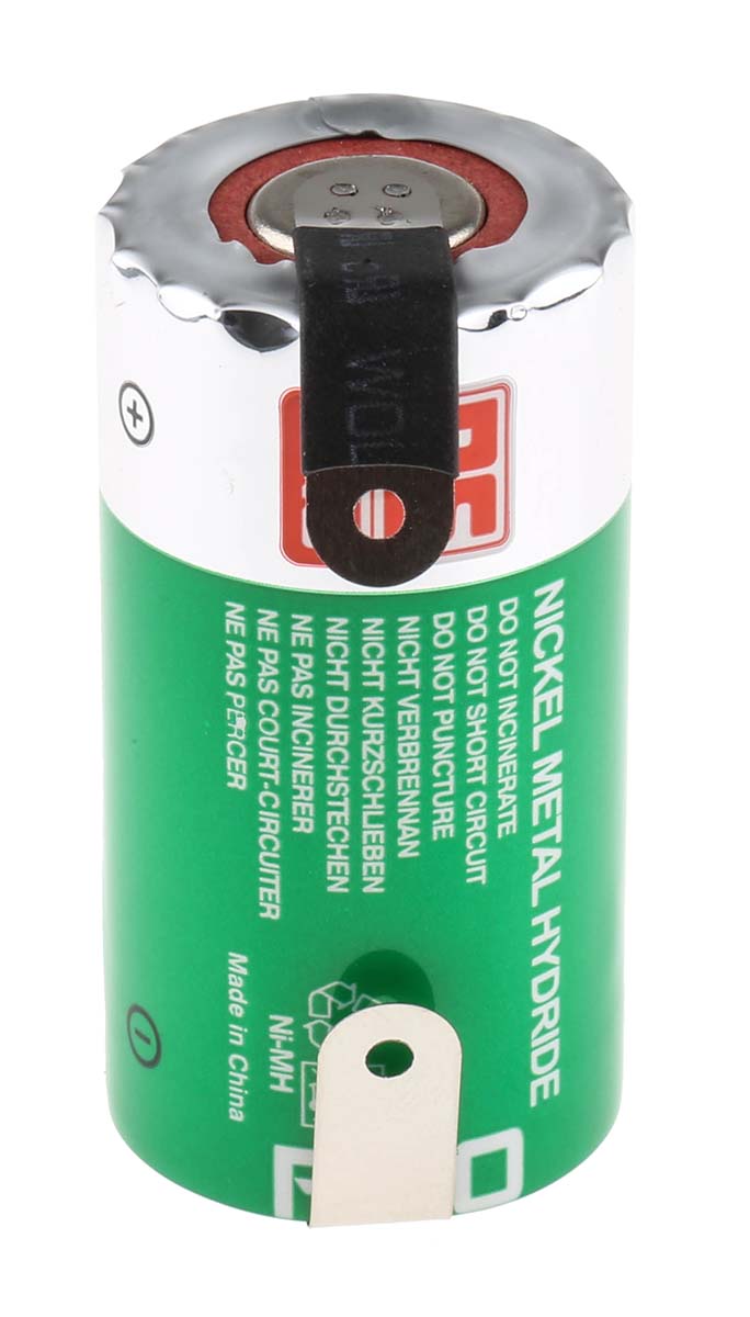 RS PRO RS PRO, 1.2V, SC, NiMH Rechargeable Battery, 3Ah