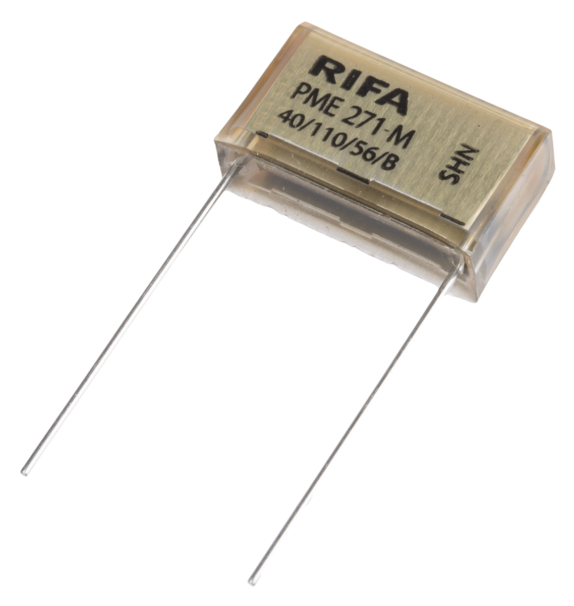 KEMET PME271 Paper Capacitor, 275V ac, ±20%, 100nF, Through Hole
