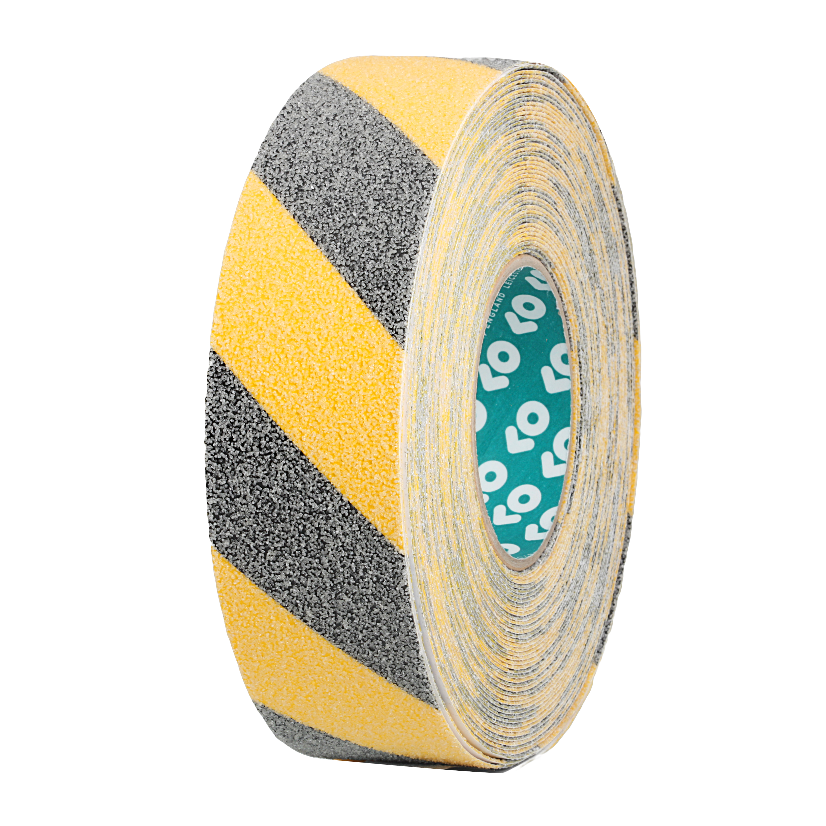 Advance Tapes Black/Yellow 18m Hazard Tape, 1mm Thickness