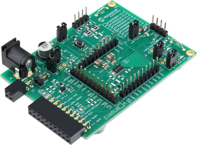 Microchip Development Development Board Development Kit Development Board for ATA658x EV65U86A
