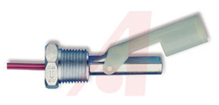 Gems Sensors LS-7 Series Level Switch Level Switch, SPST Output, Horizontal, Zinc Alloy Body
