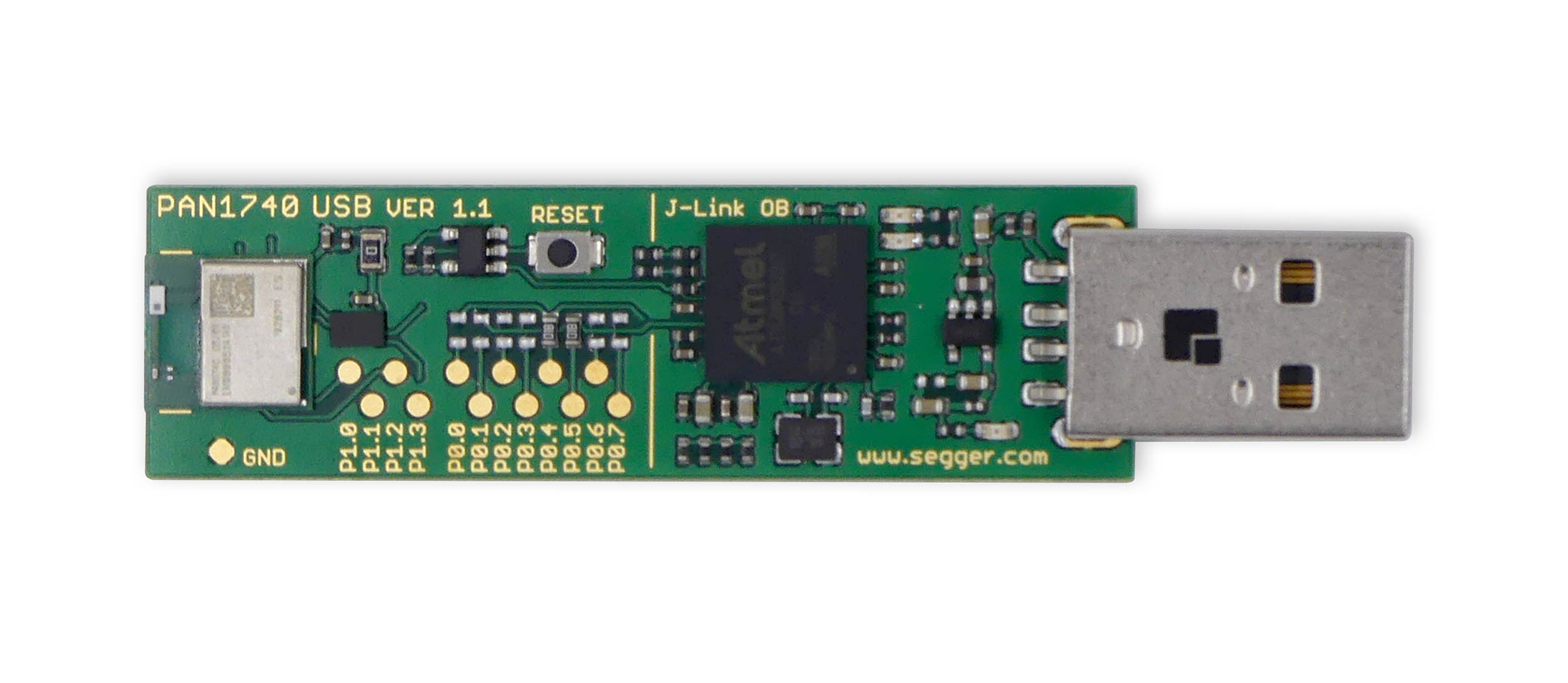 Panasonic Evalution board PAN1740A Bluetooth Module for Used as a standalone application processor or as a data pump in