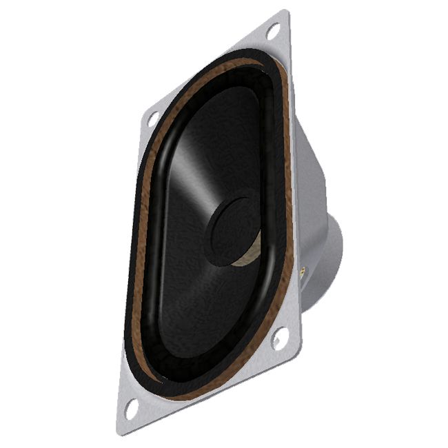 PUI Audio 3W Miniature Speaker, 41 x 71 x 25mm