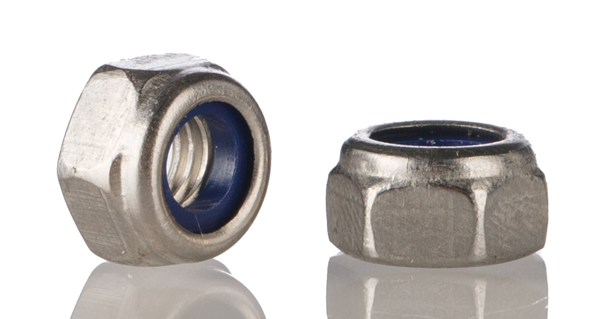 RS PRO Stainless Steel Lock Nut, DIN 985, M4
