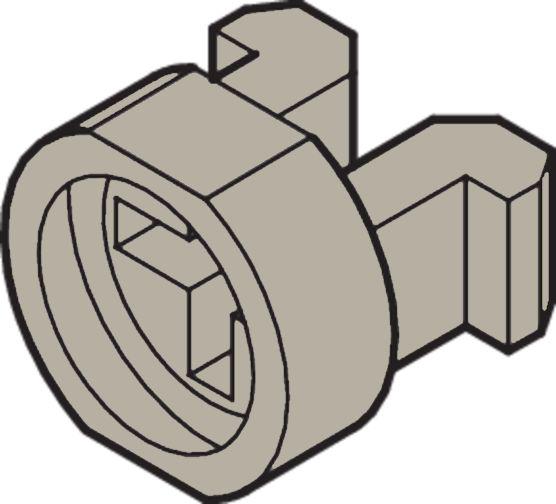 nVent SCHROFF Sleeve for Use with Front Panel, 5.9 x 3.3mm