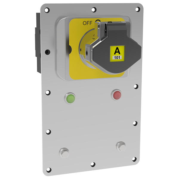 IDEM M-ISP Safety Interlock Switch, Keyed, Stainless Steel