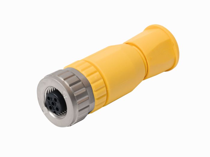 Turck Circular Connector, 5 Contacts, Cable, M12 Connector, Socket, Female, IP67