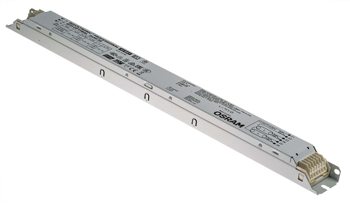 Osram 54 W Electronic Fluorescent Lighting Ballast, 220 → 240 V