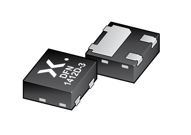 Nexperia BC857CQCZ PNP Transistor, -100 mA, -45 V SOT8009
