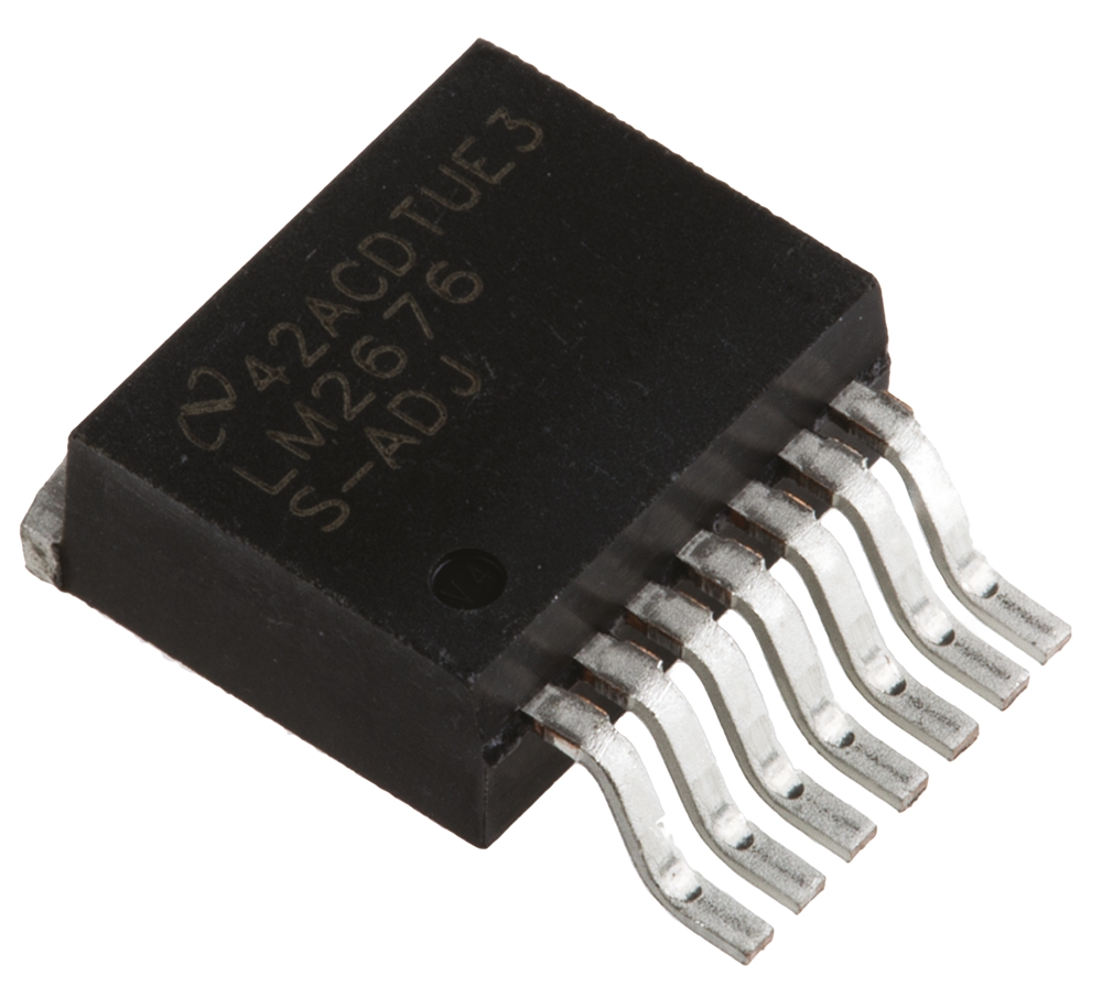 Texas Instruments, LM2676S-ADJ/NOPB Step-Down Switching Regulator, 1-Channel 3A Adjustable 7-Pin, D2PAK