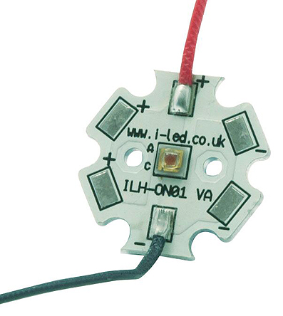 ILS ILH-SO01-SIRE-SC211-WIR200., OSLON Signal PowerStar LED Array, 1 Red LED