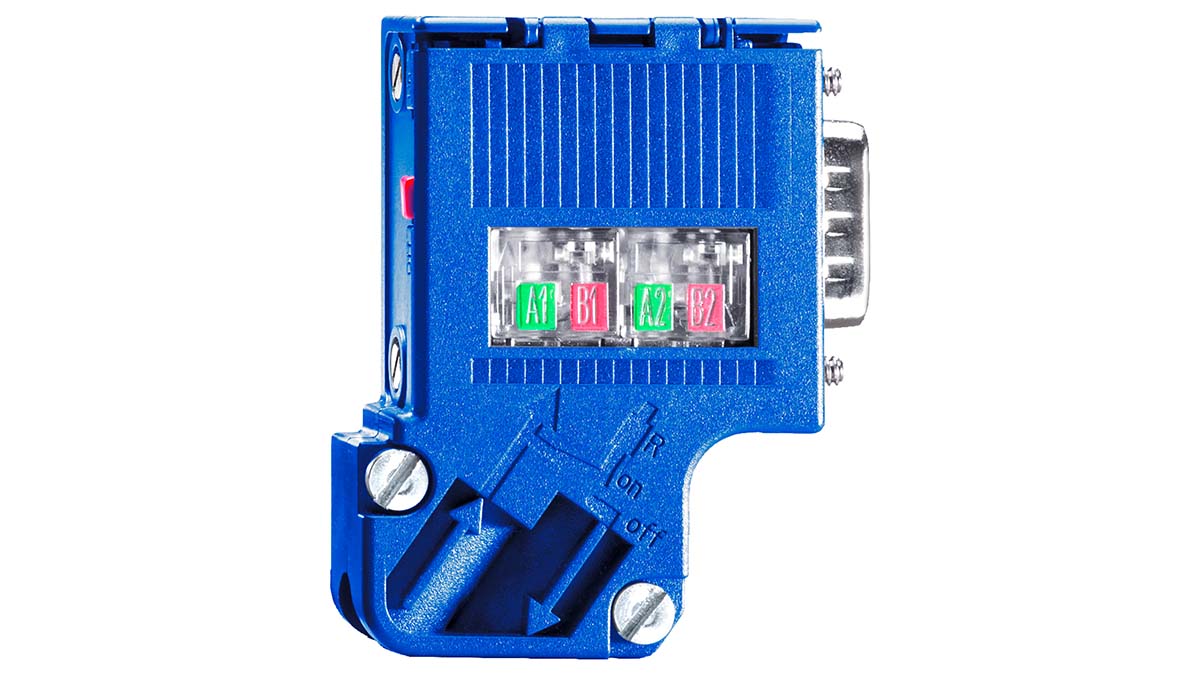 Siemens BUS Connector for Use with PROFIBUS bus cable