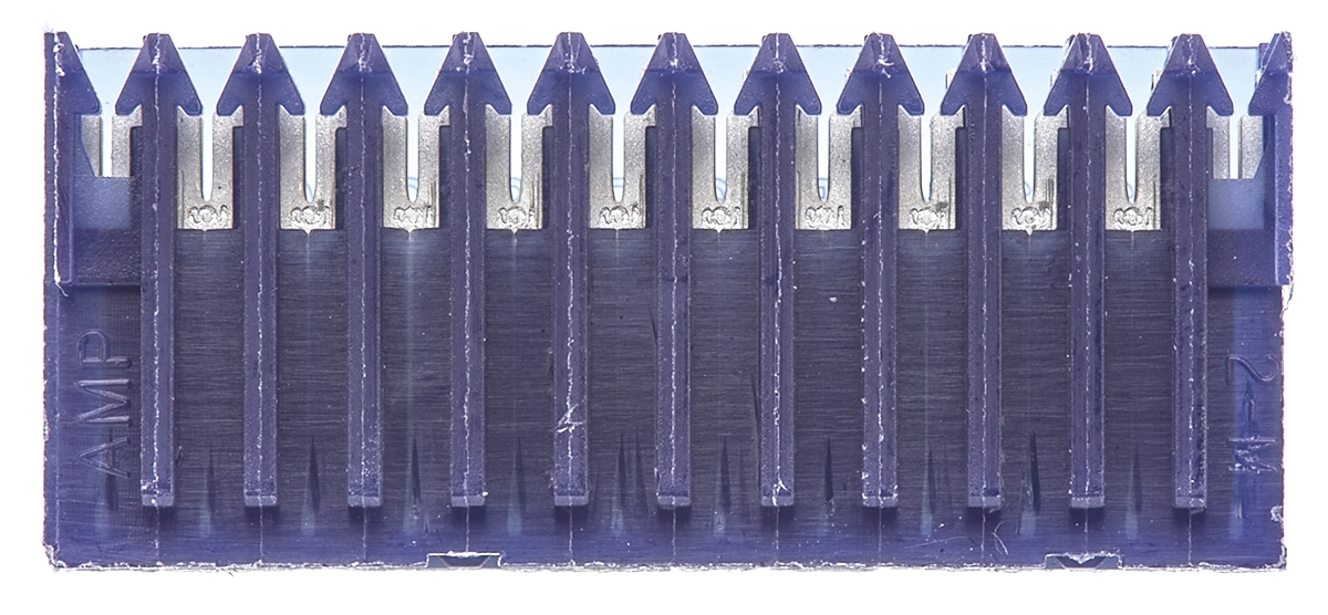 TE Connectivity 12-Way IDC Connector Socket for Cable Mount, 1-Row