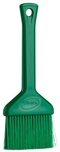 Vikan Green Pastry Brush for Food Industry, General Cleaning with brush included