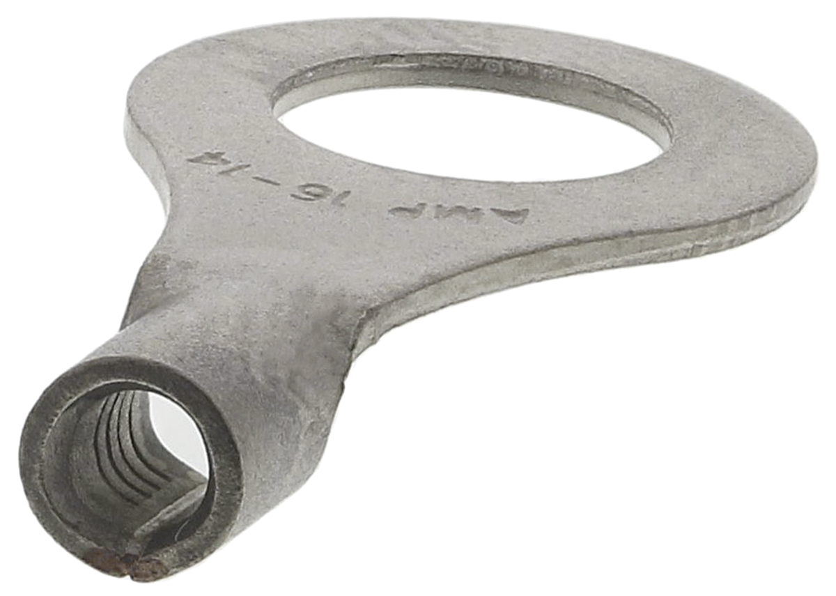 TE Connectivity, STRATO-THERM Uninsulated Ring Terminal, M6 Stud Size, 1mm² to 2.6mm² Wire Size