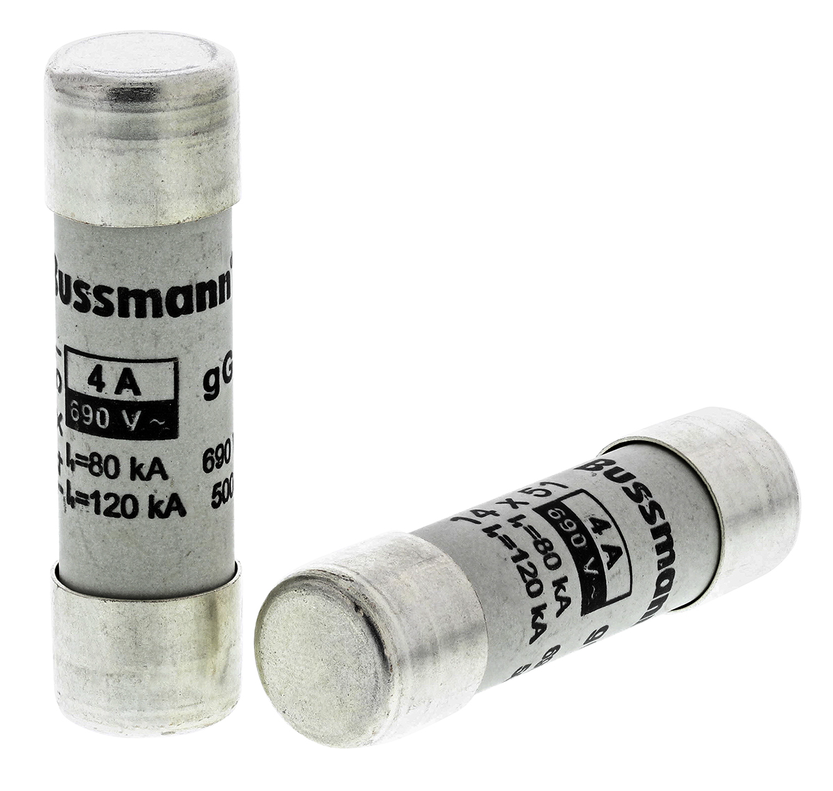 Eaton 4A Ceramic Cartridge Fuse, 14 x 51mm