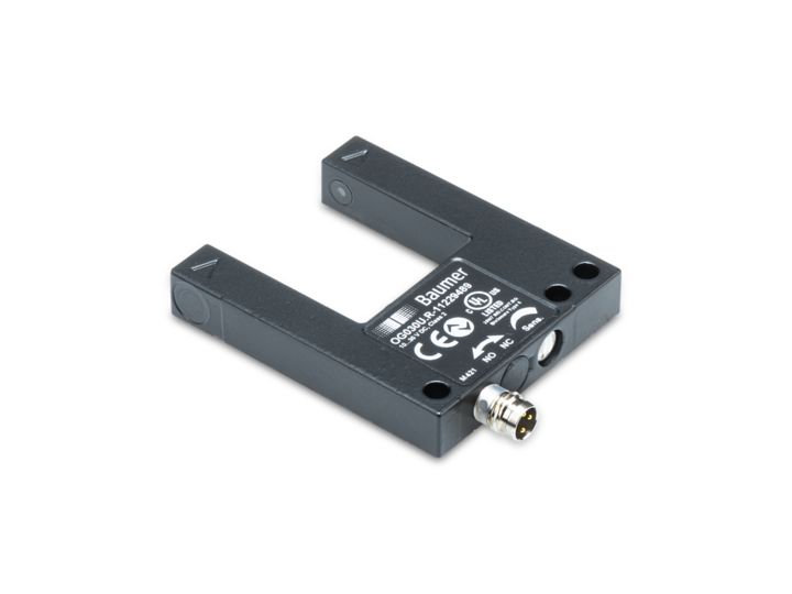 Baumer Fork Sensor Photoelectric Sensor, Fork Sensor, 30 mm Detection Range