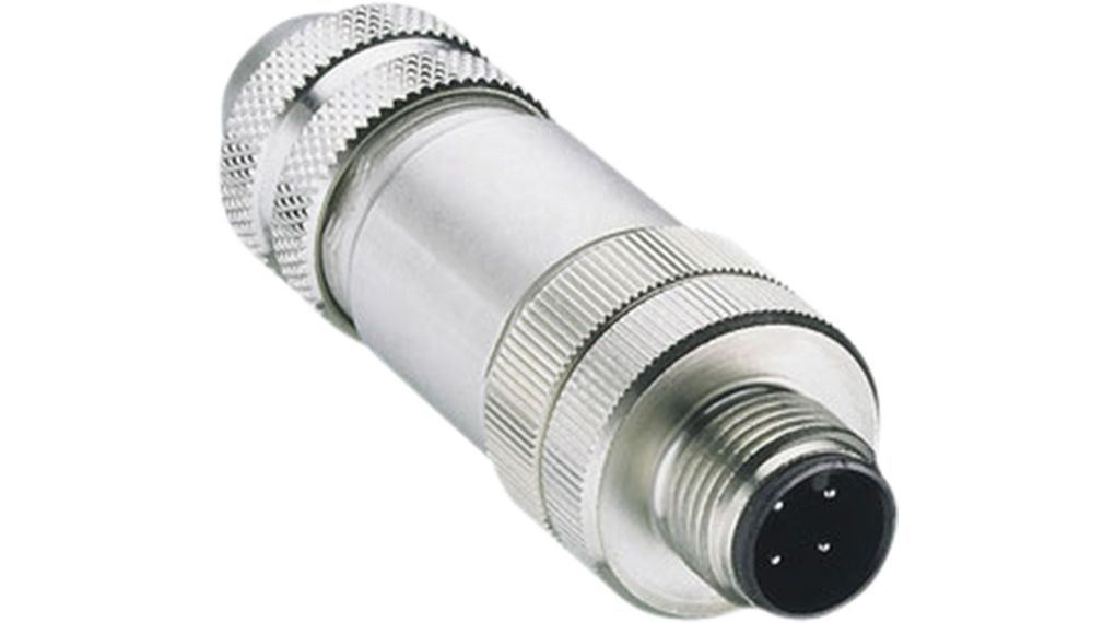 Lumberg Automation Industrial Circular Connector, 5 Contacts, Cable, M12 Connector, Plug, Male, IP67, 564 Series