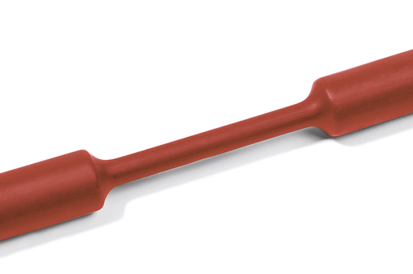 HellermannTyton Heat Shrink Tubing, Red 25.4mm Sleeve Dia. x 25m Length 2:1 Ratio, HFT-A Series