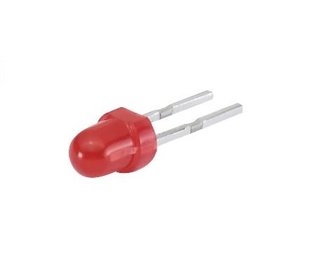 EAO2 V Red LED THT LED Through Hole, 10-2601 10-2601.3172K