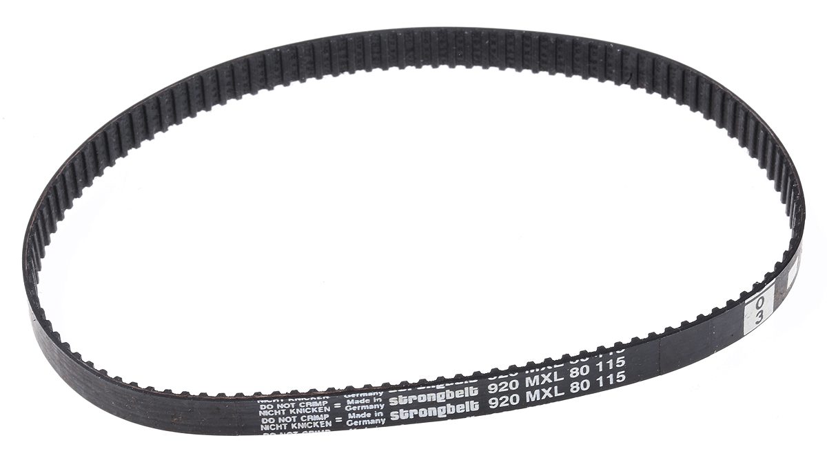 RS PRO Timing Belt, 115 Teeth, 233.68mm Length, 6mm Width