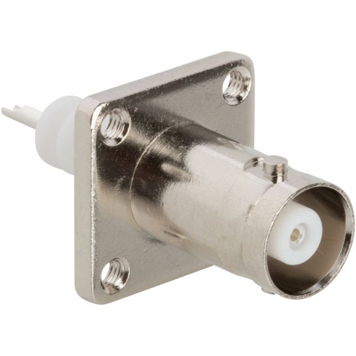Amphenol RF, Jack Panel Mount MHV Connector, Solder Termination, Straight Body