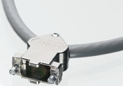 TE Connectivity Amplimite HD-20 Series Gadolinium Zinc Angled D Sub Backshell, 9 Way