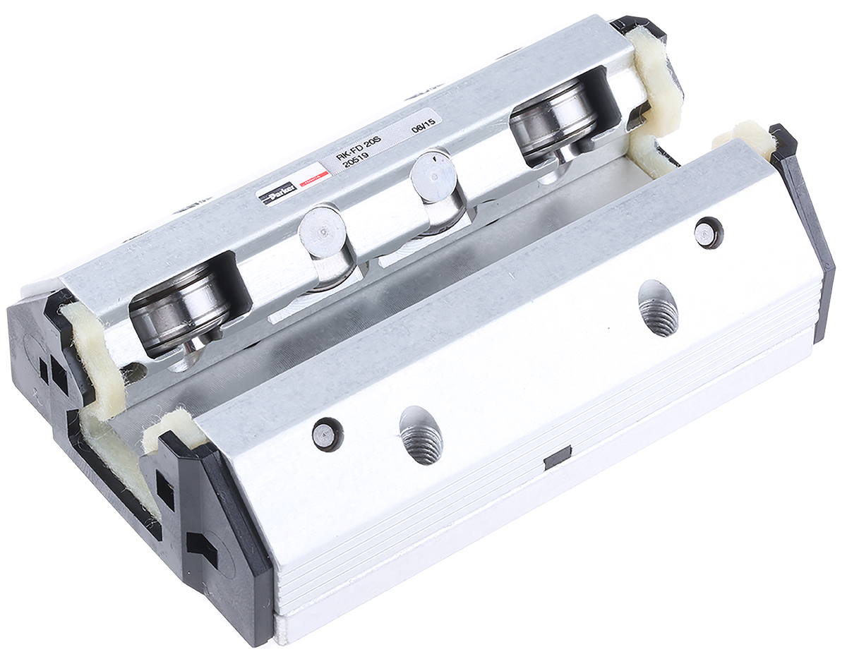 Parker Origa Linear Guide Carriage RK-FD, 5400N Dynamic Load, 20mm Rail Width