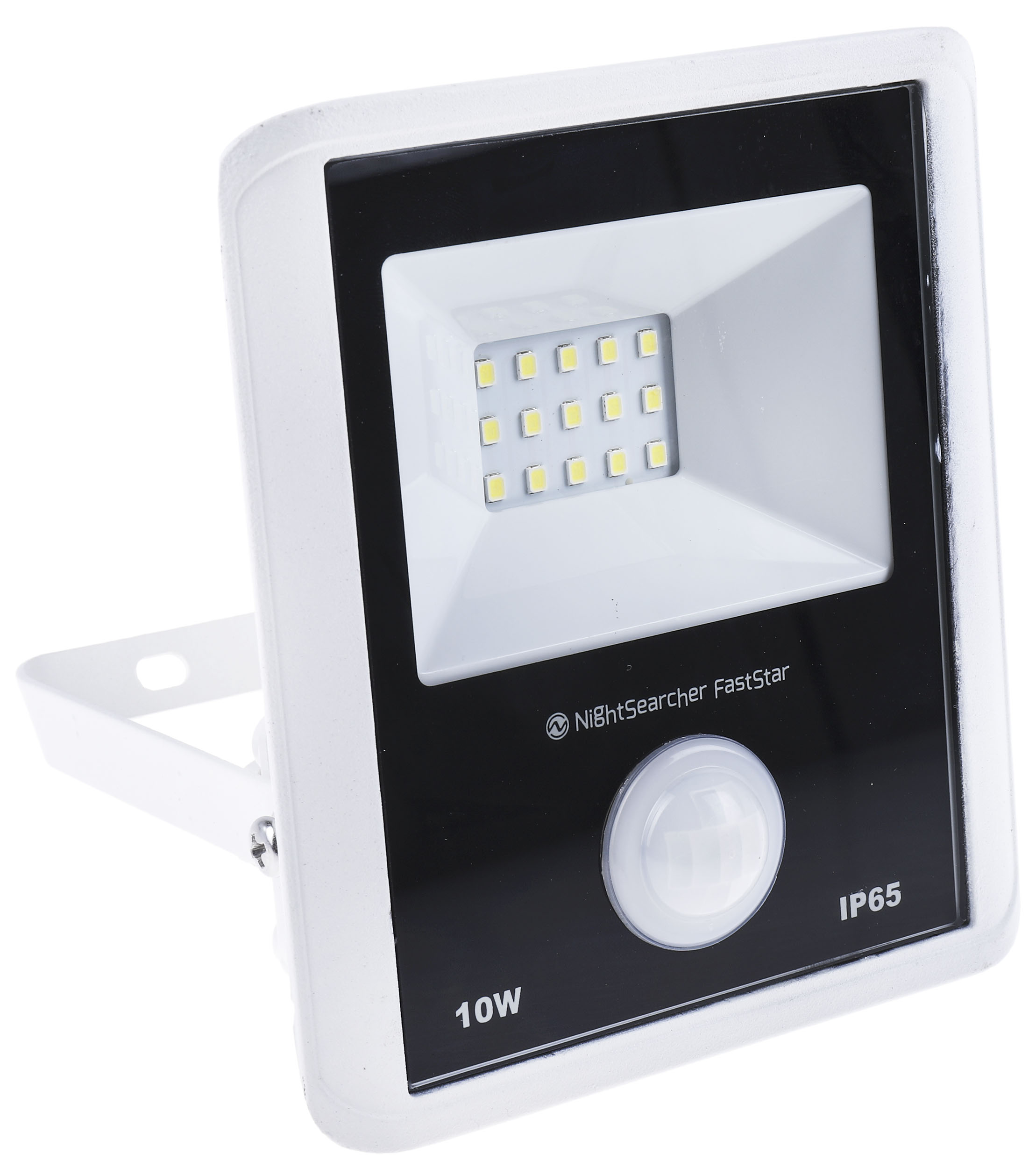 Nightsearcher Faststar m, Security Floodlight, 1 LED, 10 W, 800 lm, IP65 PIR, 220 → 240 V ac
