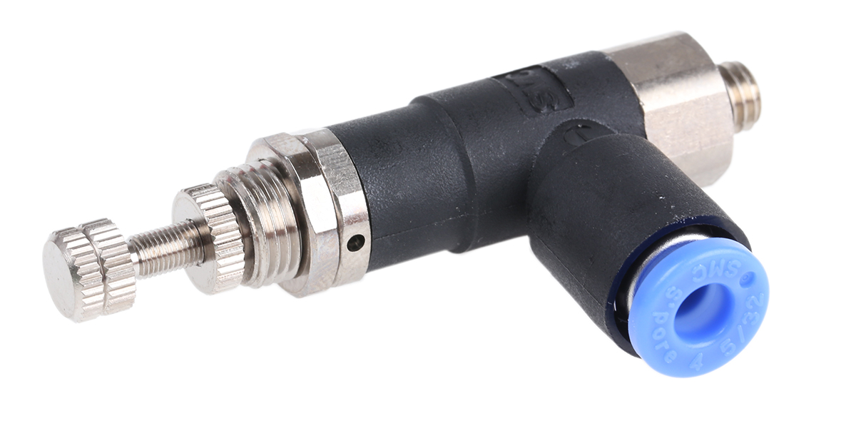 SMC M5 x 0.8 Pneumatic Regulator - 0.1MPa to 0.7MPa, M5, 0.8MPa max. input
