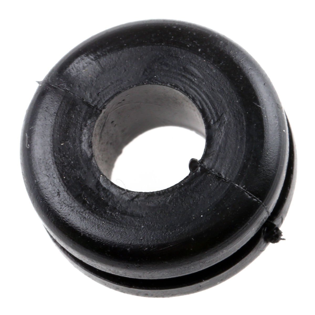 HellermannTyton HV Black PVC 10mm Cable Grommet for Maximum of 6mm Cable Dia. 633-02070 HV1207-PVC-FR-BK