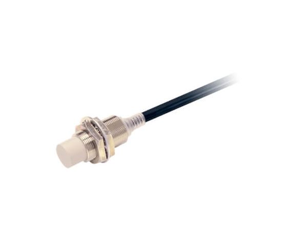 Omron Inductive Threaded Barrel Proximity Sensor, M18, 16 mm Detection, PNP NO, 10 → 30 V dc