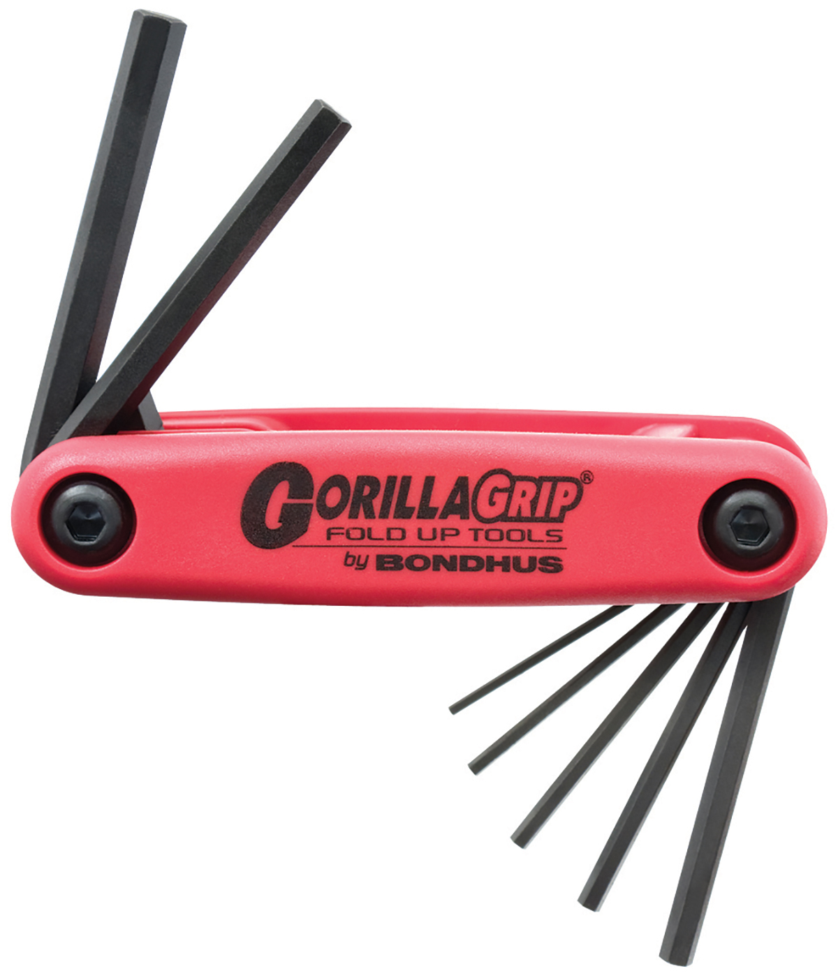 Bondhus Folding Metric Hex Key Set, 1.5 → 6mm
